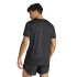 Remera de Hombre Adidas Run It Tee Negro - Blanco