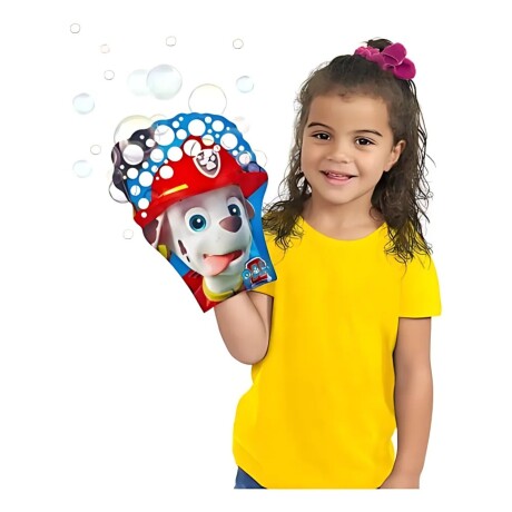 Guante burbujero Paw Patrol Glove-A-Bubbles 150ml Skye
