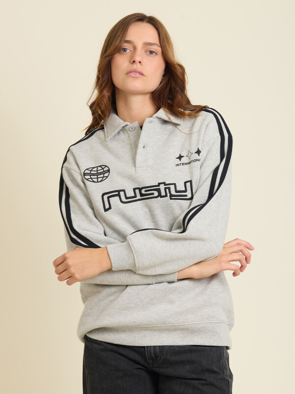 POLO TAPLES RUSTY Gris Melange