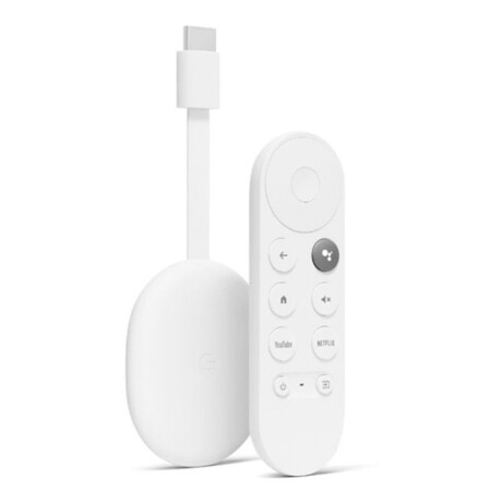 Google - Reproductor de Medios Chromecast tv Gen 4 - 1080 Fhd. Wifi. Bluetooth. 001