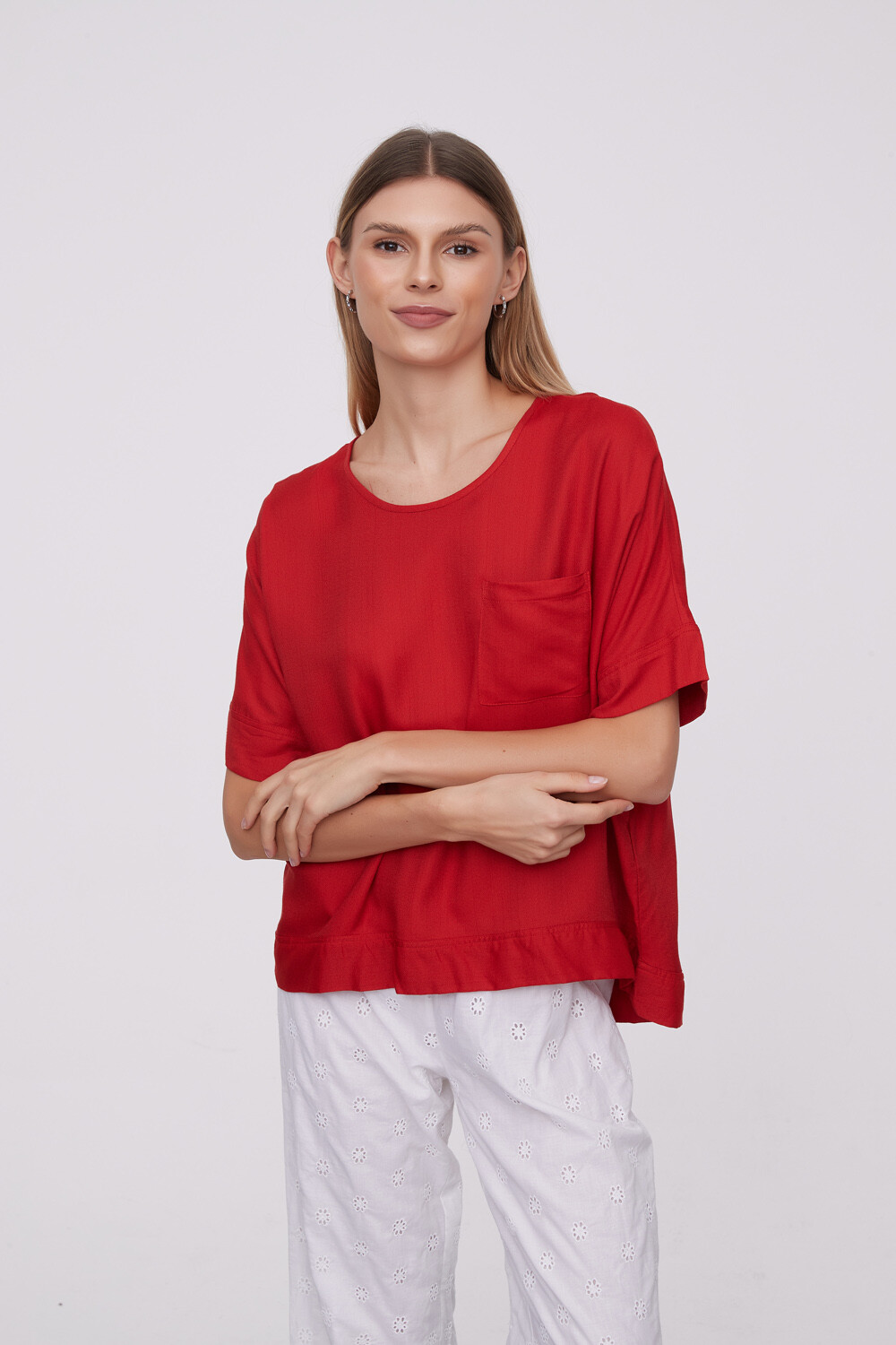 Blusa Douglas Rojo