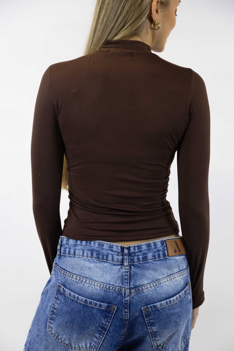 Polera Tifany Chocolate