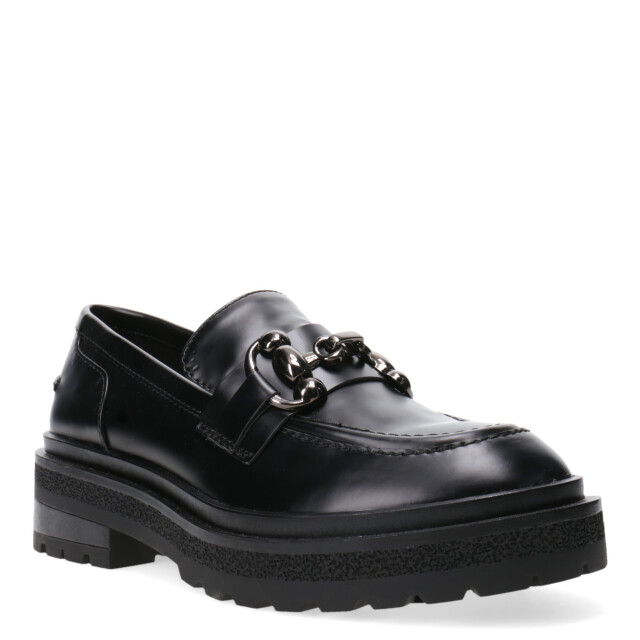 Zapatos de Mujer Miss Carol DOULE Mocasin con hebilla Negro