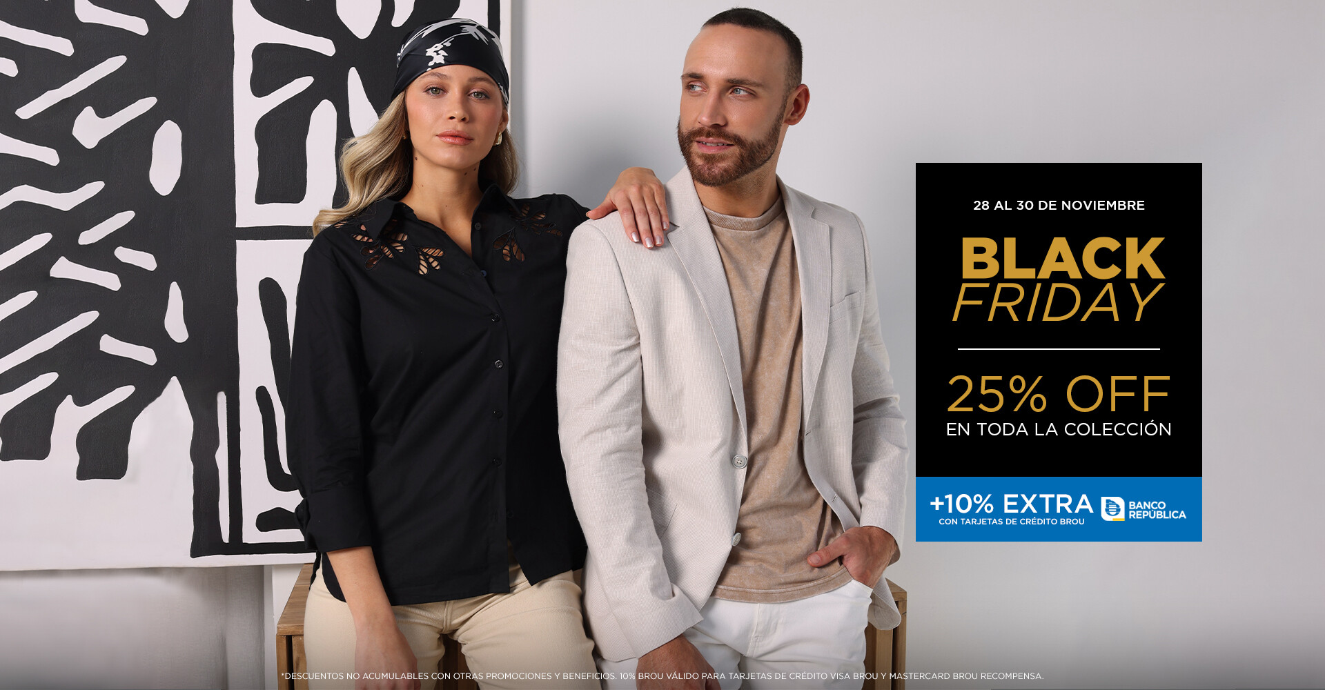 BLACK FRIDAY - HOME SLIDER BOTONES