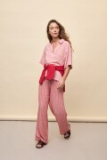 PANTALÓN CIPRES STRIPED Rojo