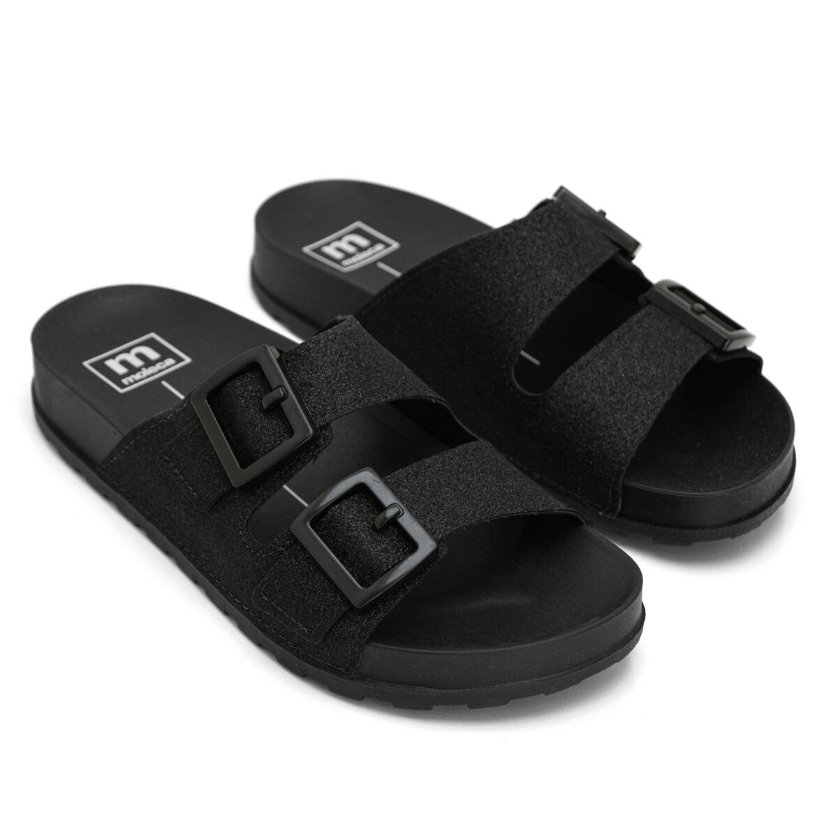 Sandalias Moleca Zuecos de Mujer - 5436.401-13251 - Negro-negro 