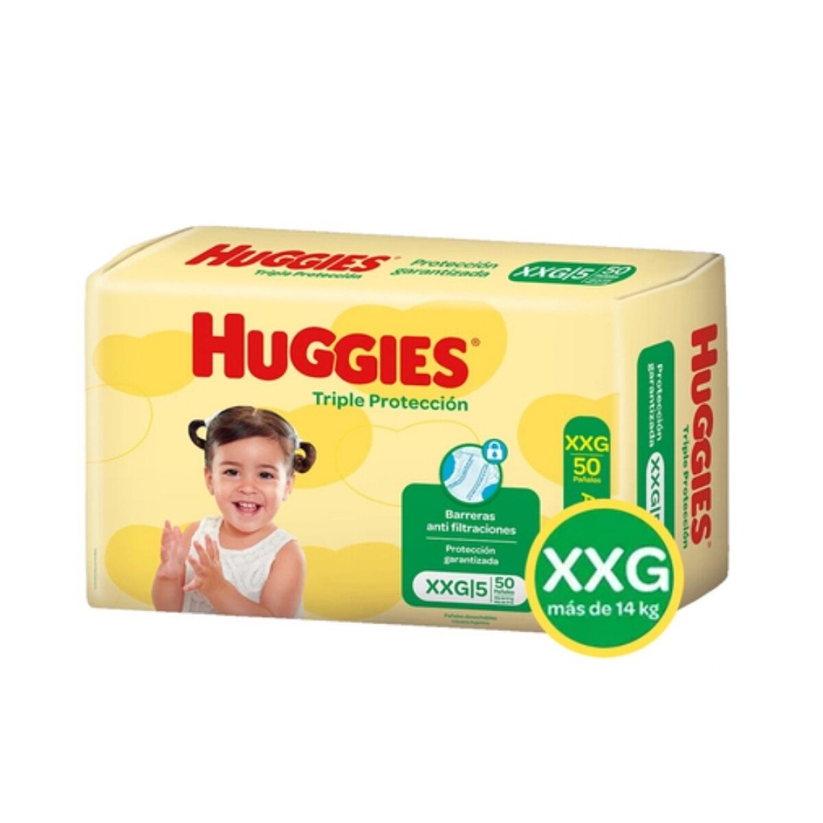 Pañales Huggies Classic Xxg 50 Unidades - 001 