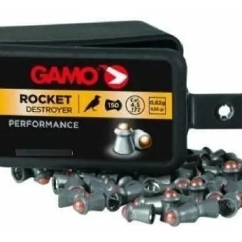Chumbos Gamo Rocket Destroyer 4,5mm Chumbos Gamo Rocket Destroyer 4,5mm