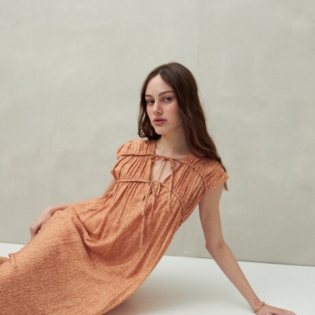 VESTIDO WILLA Caramelo