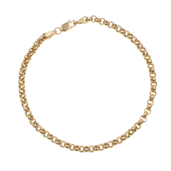 Pulsera Rolo de oro amarillo 18K - 3.0gr Pulsera Rolo de oro amarillo 18K - 3.0gr