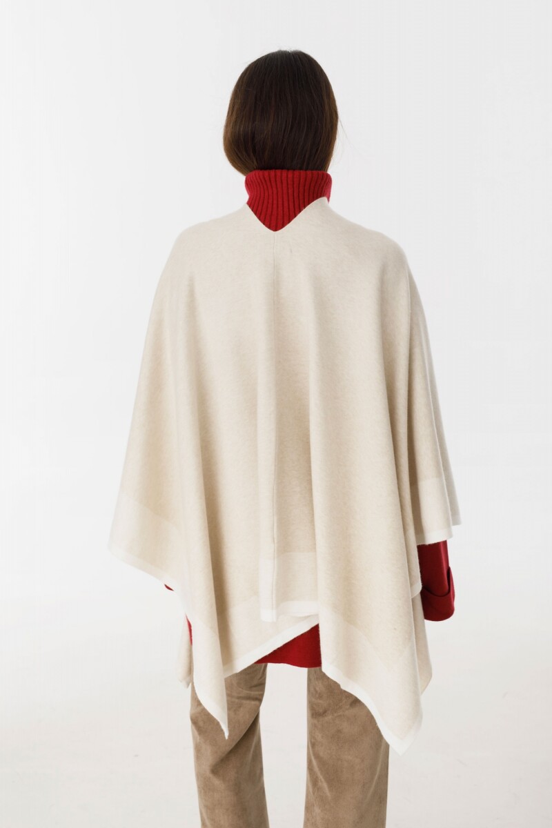 Ruana Line Beige/Crudo