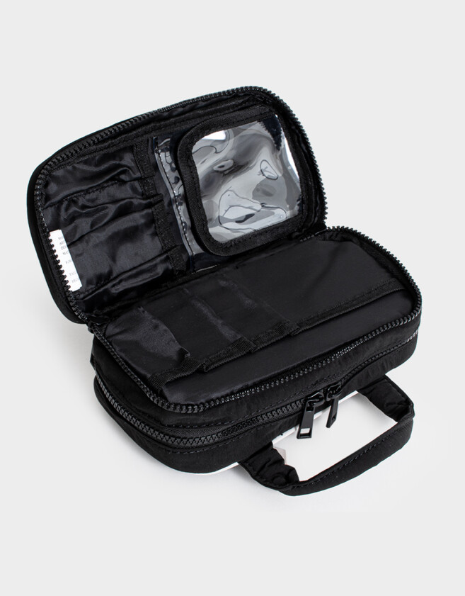 Porta Cosméticos Portacosméticos Formato Valija - Negro