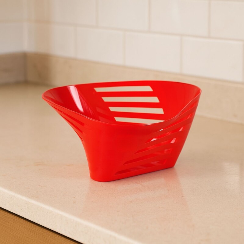 Frutero de mesa plástico ROJO
