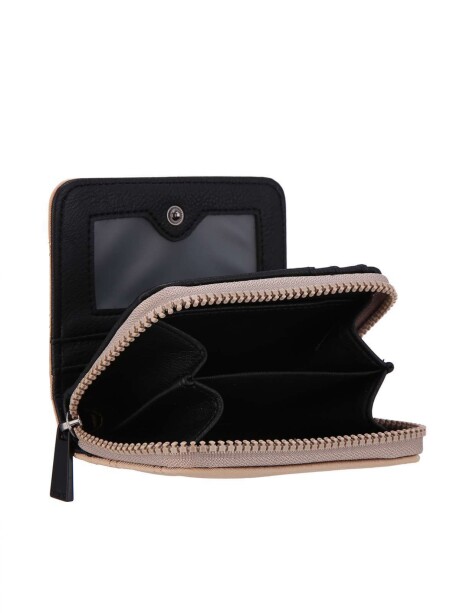 Monedero Weekend Beige