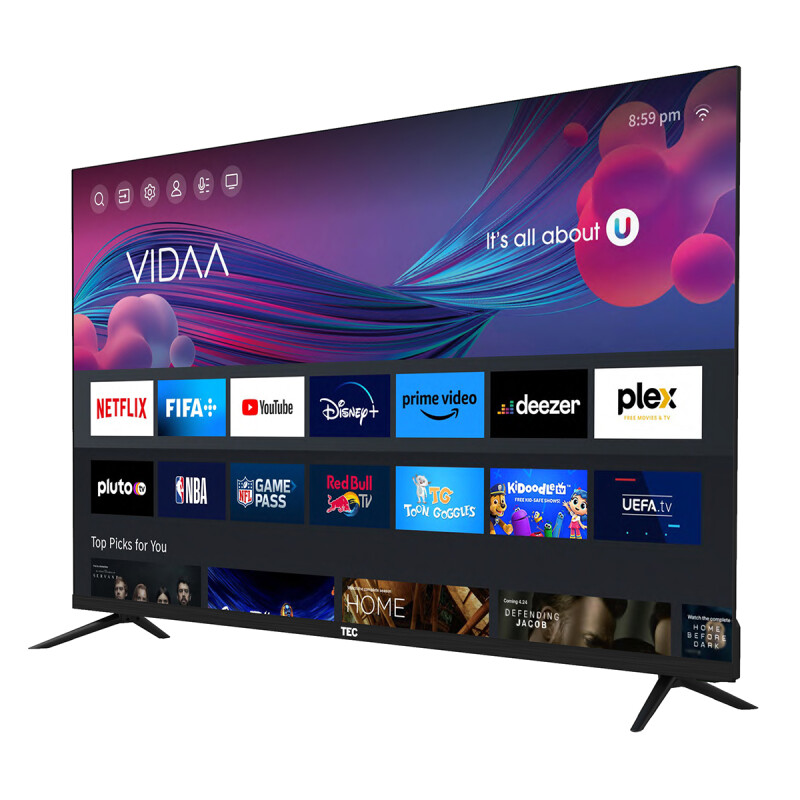 TELEVISOR TEC, 50" LED 4K, FLAT SMART,3840X2160 001