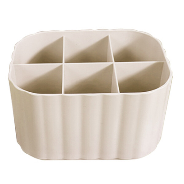 Organizador brochas beige