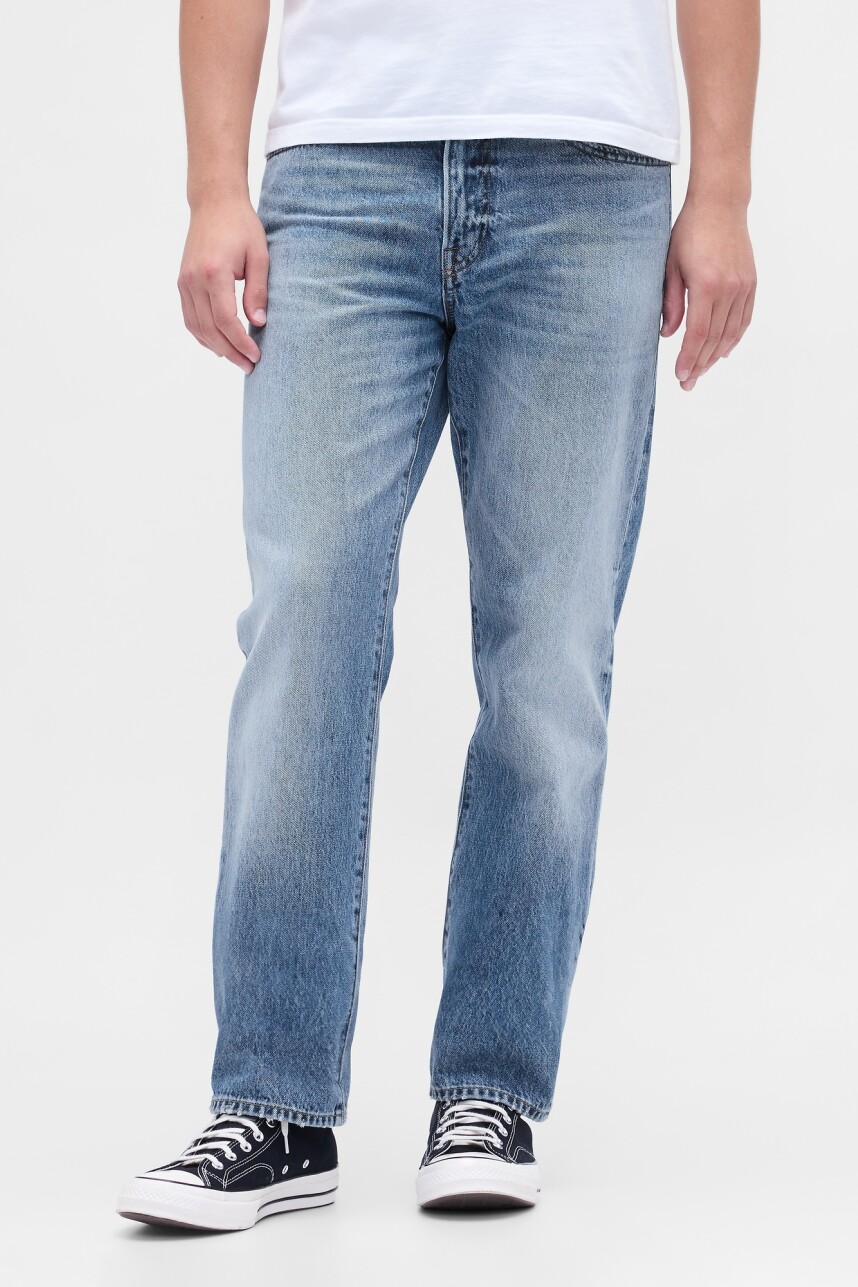Jean Straight Relaxed Hombre Light Wash