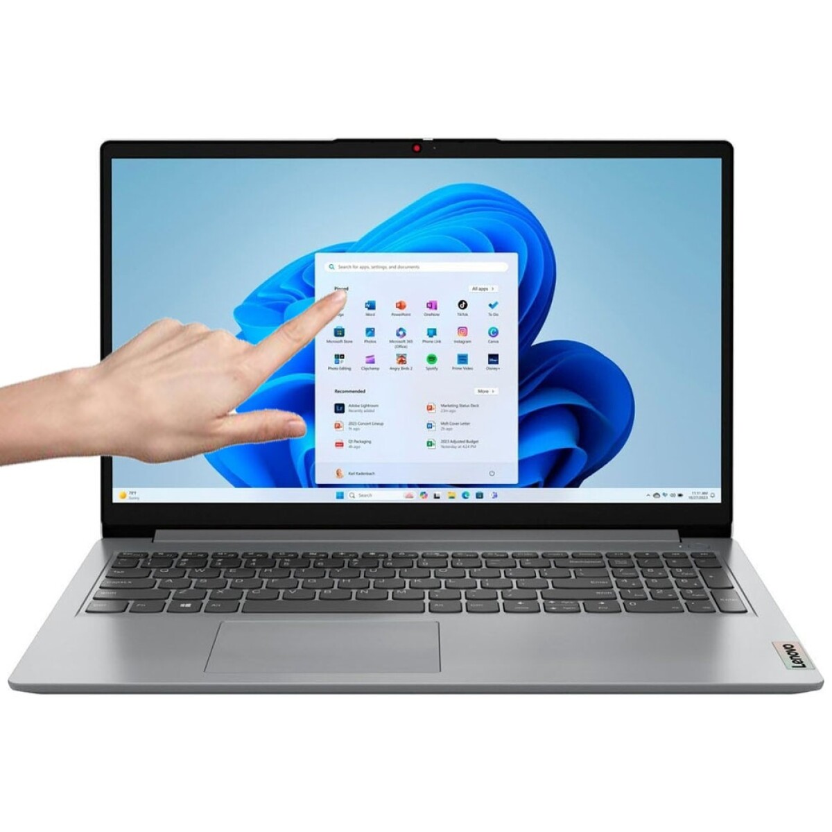 Notebook Lenovo Ryzen 7 4.3GHZ, 16GB, 512B Ssd, 15.6" Fhd Touch - 001 