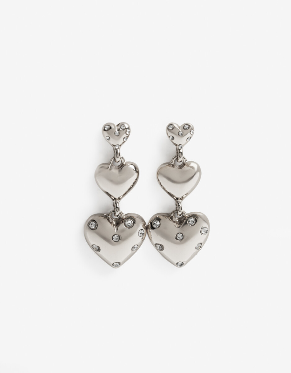 Aros Largos Corazón Delicado 