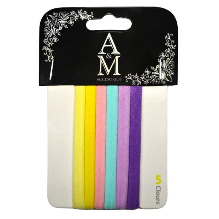 A & M GOMAS VARIOS COLORES 136 UNID. única