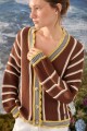 CARDIGAN SUR Chocolate
