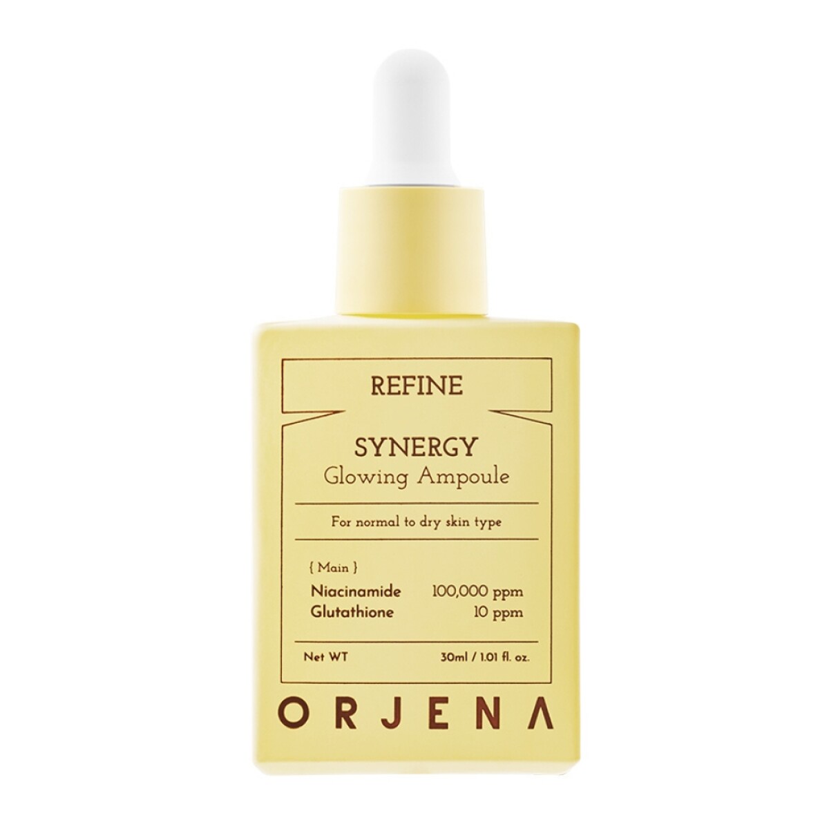 Ampolla Glow ORJENA REFINE SYNERGY GLOWING AMPOULE 