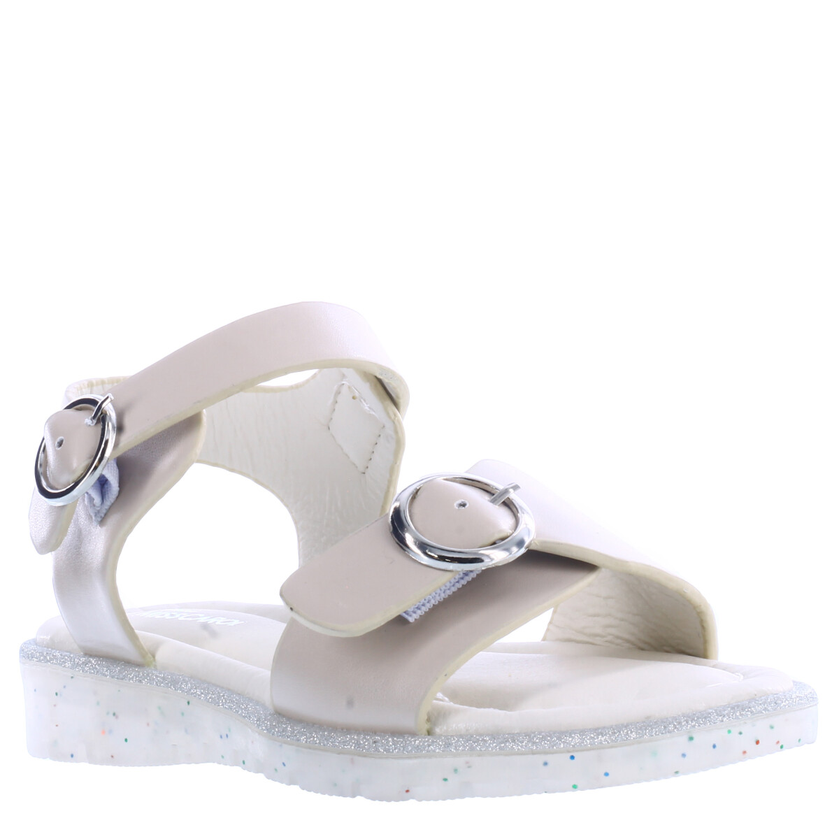 Sandalia TUNEZ con pulcera y una tira MINI Miss Carol - Beige 