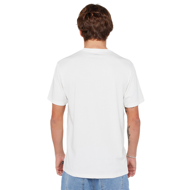 Remera Rip Curl Sportline Badge Ss Tee - Blanco Remera Rip Curl Sportline Badge Ss Tee - Blanco