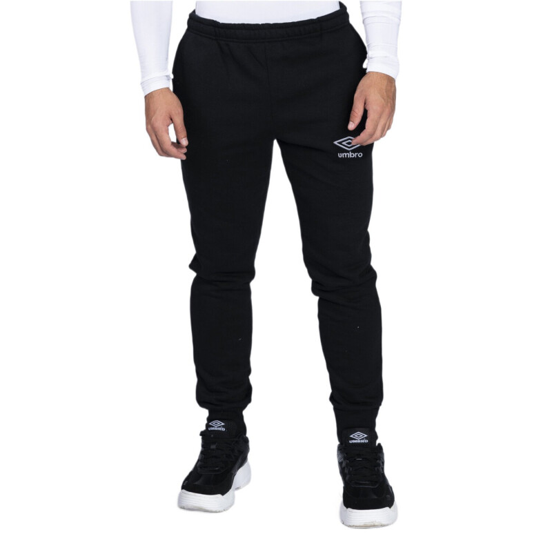 Pantalón de Hombre Umbro Felpa C/Puño Adulto Negro