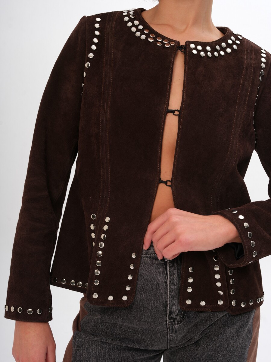 Chaqueta Leather Reynalda - Marron 