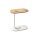 Mesa de Arrime Auxiliar Madera y Metal - 45x28x60cm madera clara