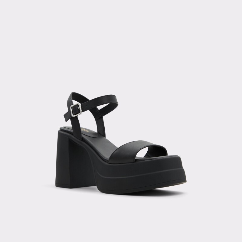 TAINA BLACK SMOOTH LEATHER BLACK