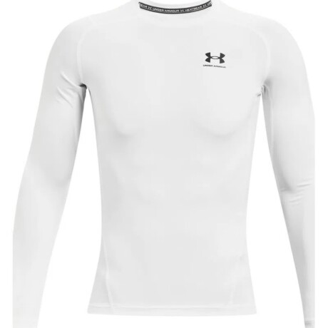 Termica Under Armour Training Hombre Comp LS White S/C