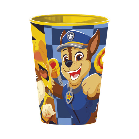 Vaso Plástico Paw Patrol 260 ml AMARILLO