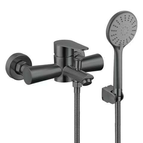 Grifería de Ducha Monocomando Exterior con Transferencia Celtic grafito Grifería De Ducha Monocomando Exterior Con Transferencia Celtic Grafito