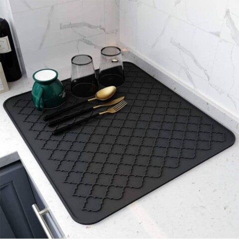 Escurridor tapete alfombra de silicona seca platos Escurridor tapete alfombra de silicona seca platos