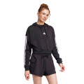 Canguro de Mujer Adidas Essentials French Terry Negro - Blanco
