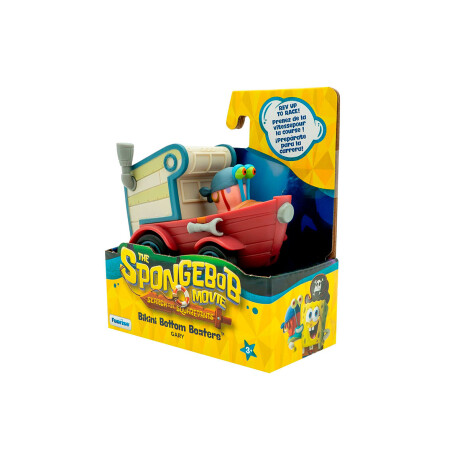 Figuras Bob Esponja en auto Gary