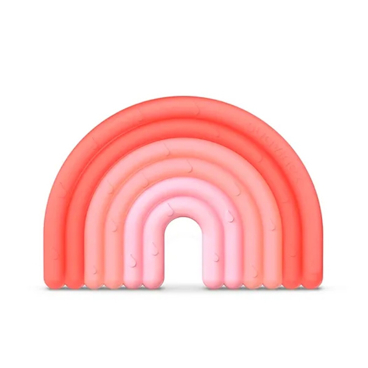 Mordedor Mordillo Arcoíris en Silicona p/ Bebés +0M Suavinex - Rosa 