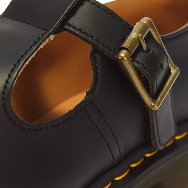 Zapatos Dr. Martens Polley Black Smooth - Negro Zapatos Dr. Martens Polley Black Smooth - Negro