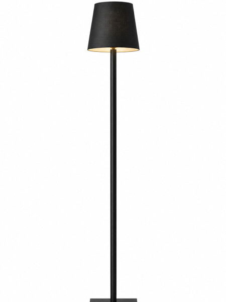 LAMPARA SOMBRERO ALTA NEGRO (V)