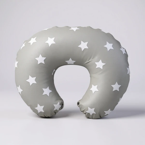 Almohada lactancia LORELLI gris estrellas