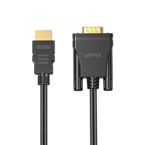 Cable Unitek HDMI a VGA V1185A01 2mts Cable Unitek HDMI a VGA V1185A01 2mts