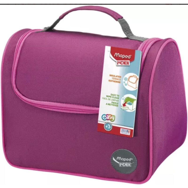 LUNCHERA TERMICA MAPED ROSA FUERTE LUNCHERA TERMICA MAPED ROSA FUERTE