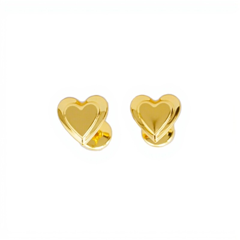 Abridores Corazón-Oro 18k-Sin piedra-AB9521 sinpiedra