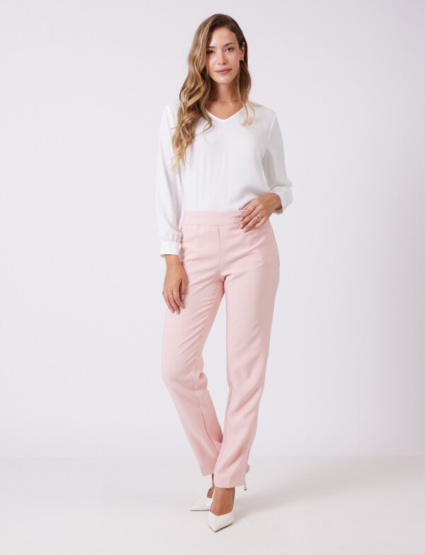 Pantalon Sastrero Slim ROSA