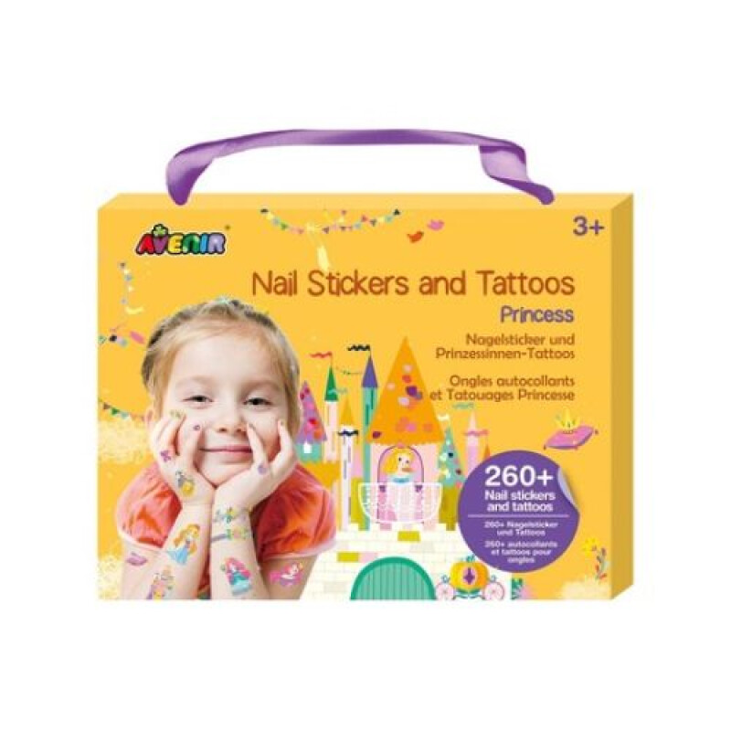 Set de Valija con stickers y Tatto- Princesas Set De Valija Con Stickers Y Tatto- Princesas