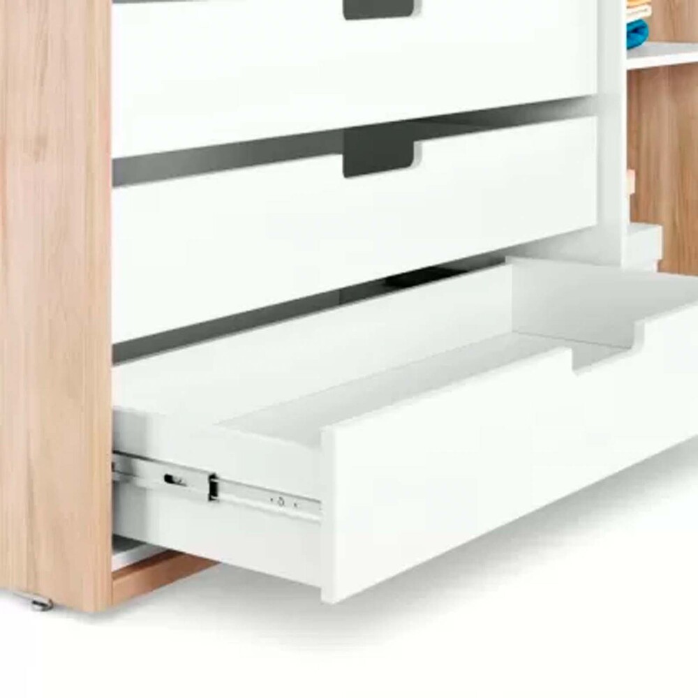 ROCKY II 3 PUERTAS MDF-Y-MADERA BLANCO PLACARD KIDS