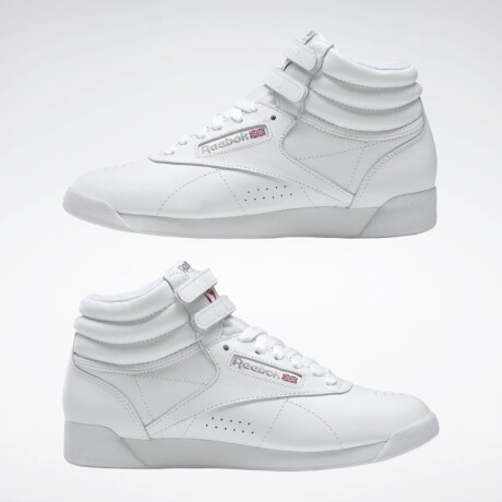 Championes Reebok Mujer Freestyle High Classic 2431 Casual Blanco