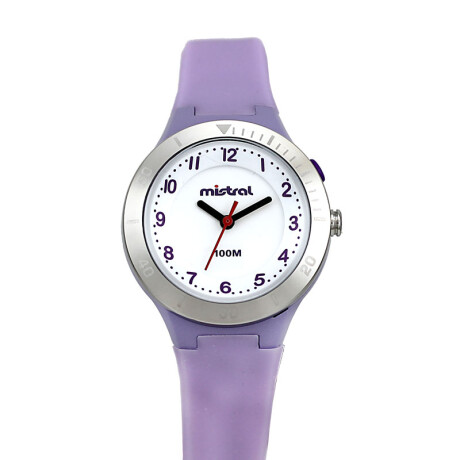 Reloj Mistral Deportivo Silicona Violeta 0